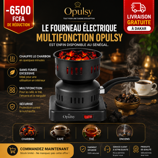 Fourneau électrique multifonctionnelle